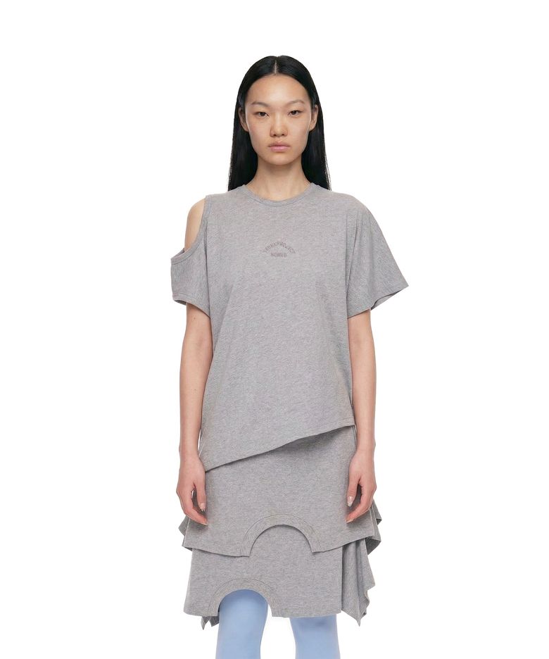 Two-Way Crewneck T-Shirt_Grey