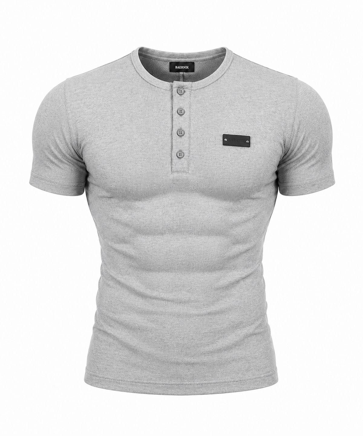 배르니크(BAERNIK) Henry neck T-shirt
