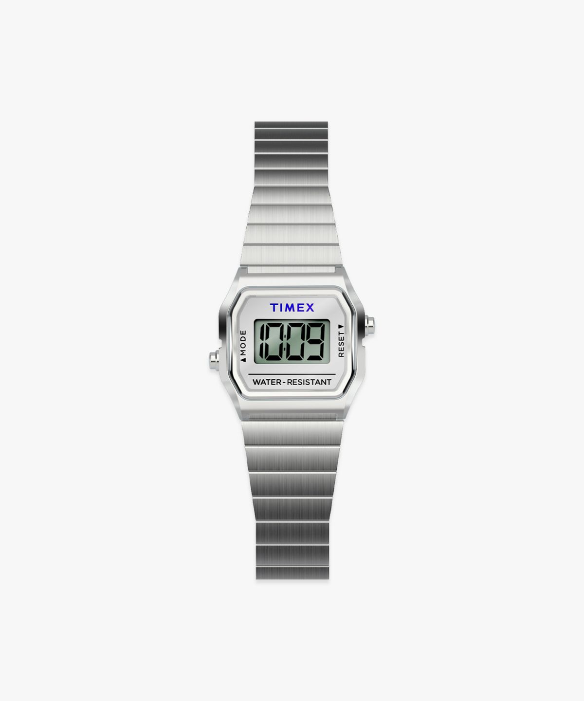타이맥스(TIMEX) 티니 타이니 실버톤 디지털시계 20mm