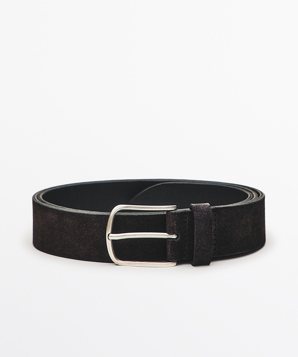 마시모두띠(MASSIMO DUTTI) 플러시 나파 가죽 벨트
