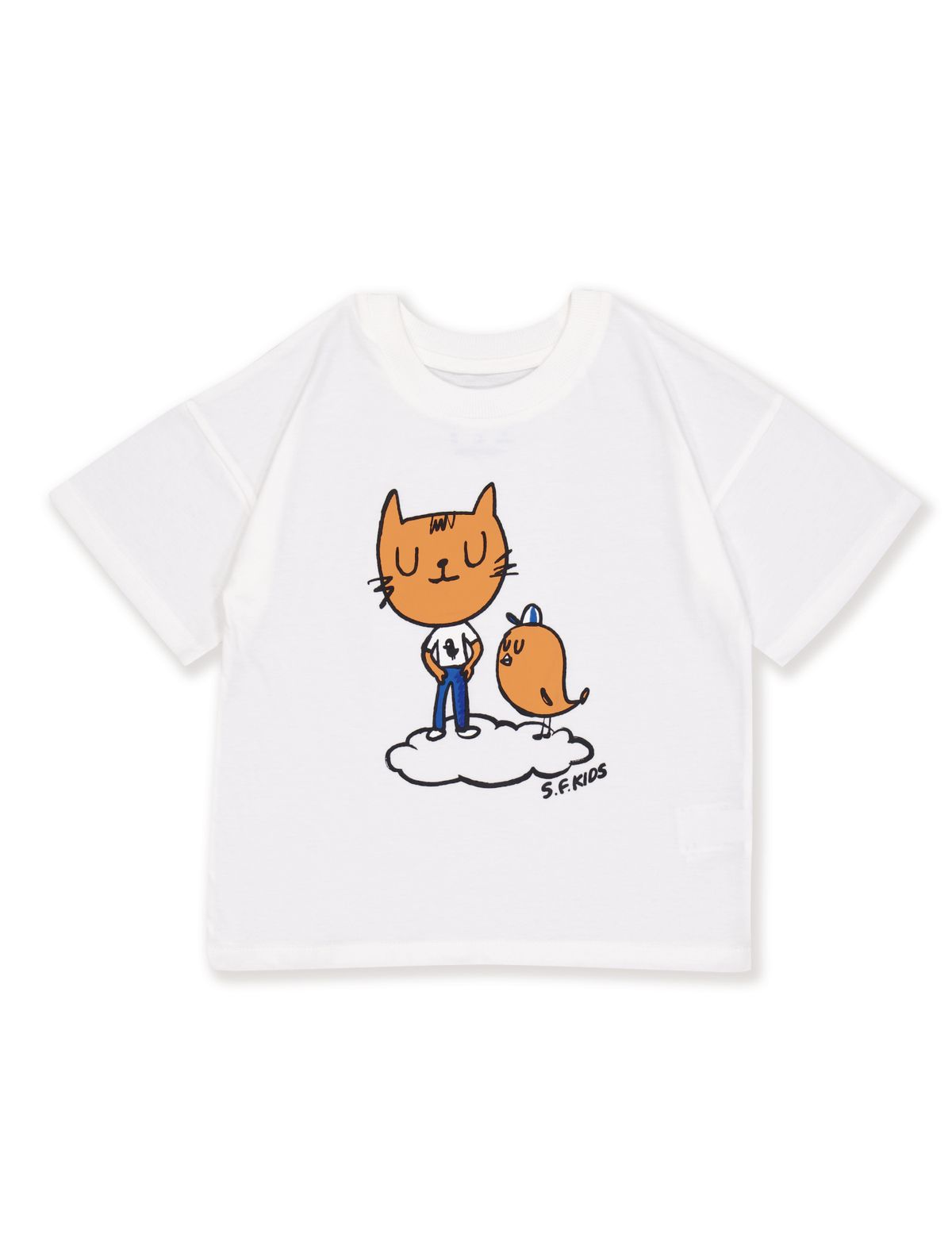핍킨(PIPKIN) 고양이 반팔 티셔츠