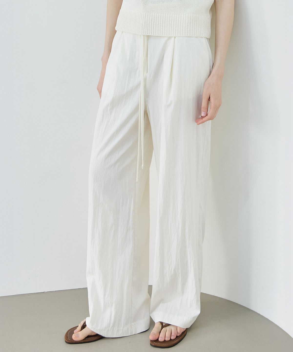 누토프(NUTOFFE) Easy Pants_Ivory