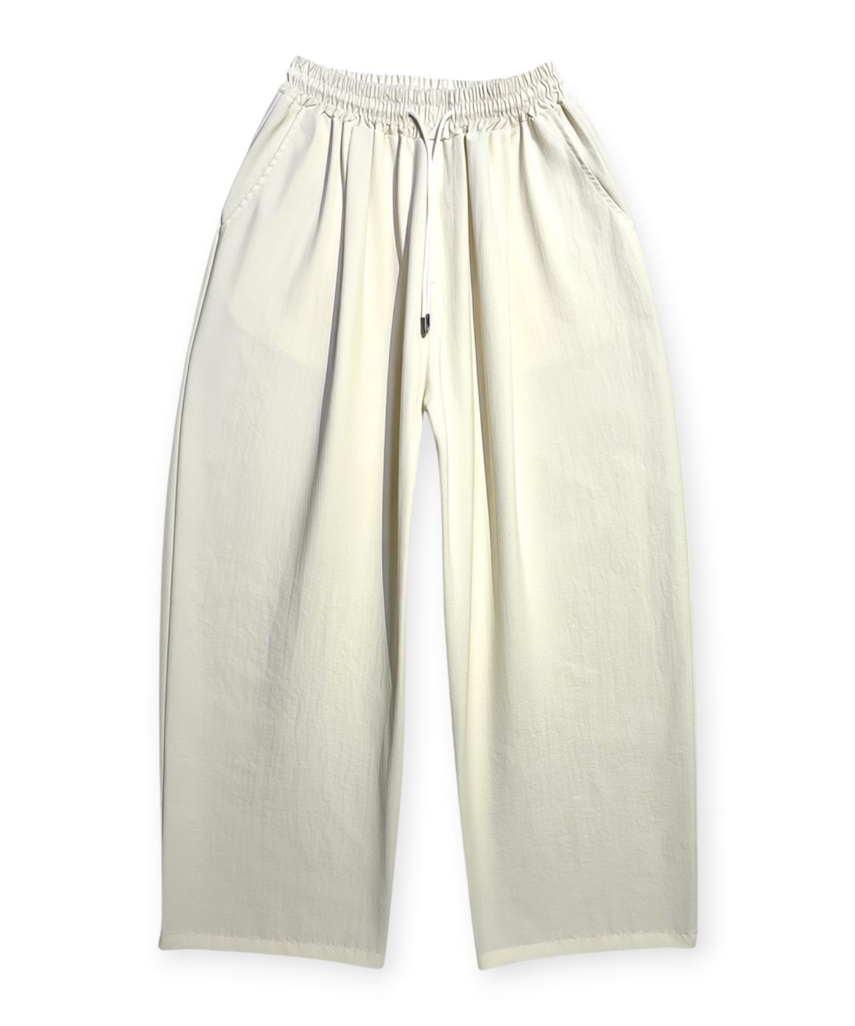 본슬리피(BORN SLIPPY) Soft Nylon Wide Pants (Yellow)