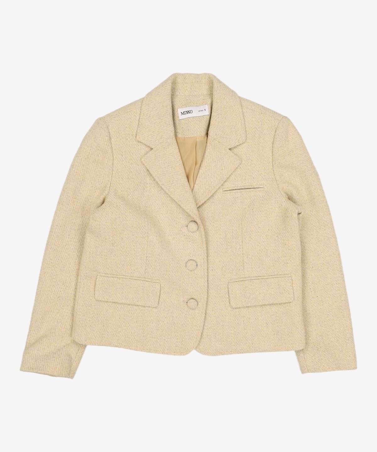 미쏘(MIXXO) 테일러드 숏 자켓 MIWJKD202G S