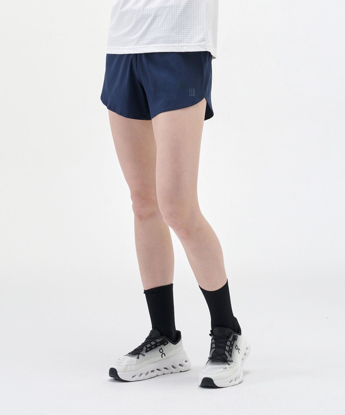 라임라잇 어패럴(LIMELIGHT APPAREL) LLR 우먼 러닝 라이너 쇼츠 (네이비/네이비)