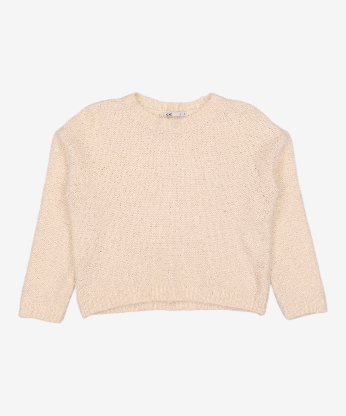 미쏘(MIXXO) 라운드 부클 스웨터 MIWKAAV17T S