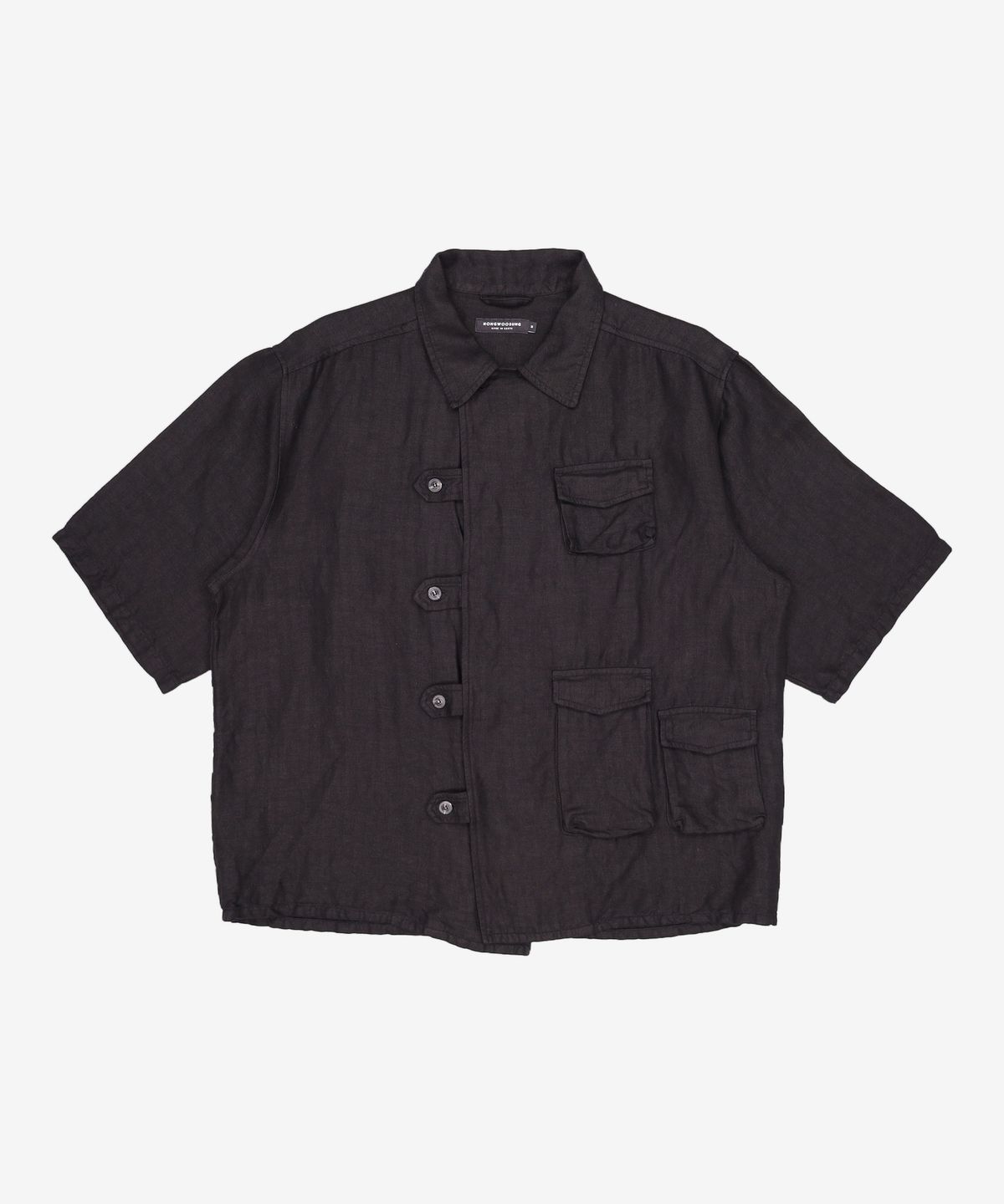 홍우성(HONGWOOSUNG) UNIFORM SHIRTS_BLACK M