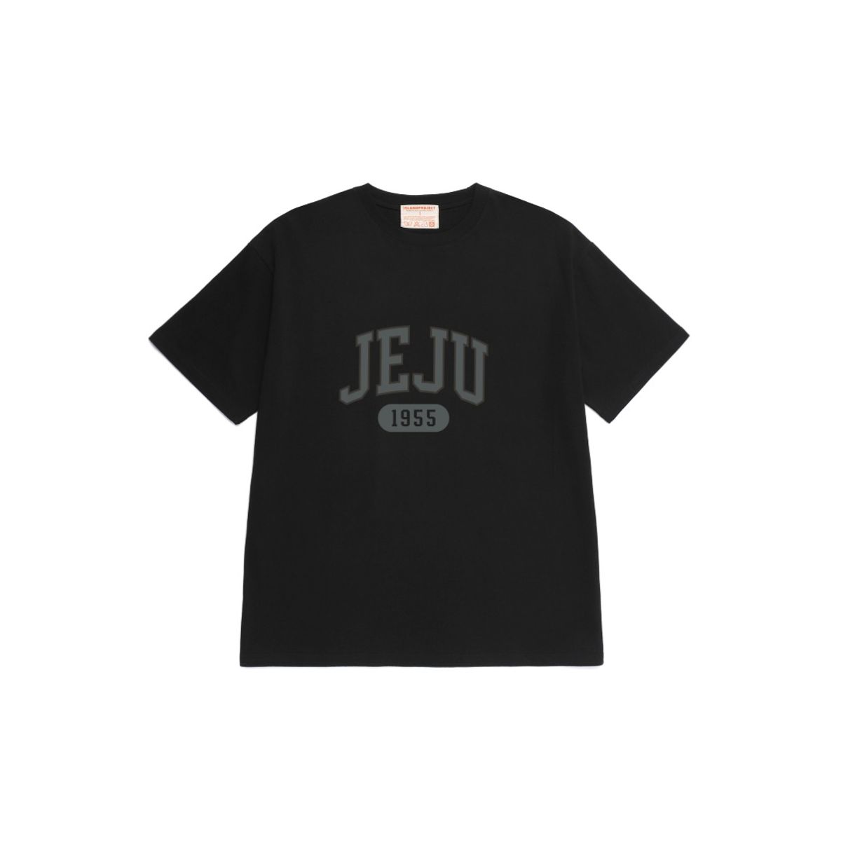 아일랜드 프로젝트(ISLAND PROJECT) New Classic JEJU 1955 T-Shirt - Black