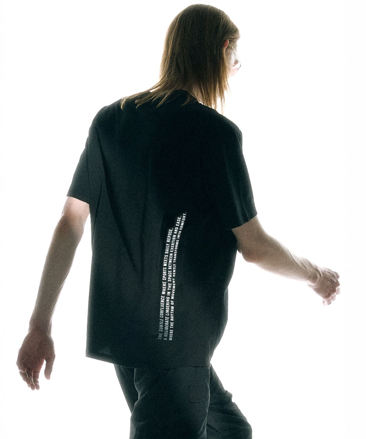 일꼬르소(IL CORSO) CRS Freeze Cool Cotton 인시전 숏 슬리브 티셔츠 블랙