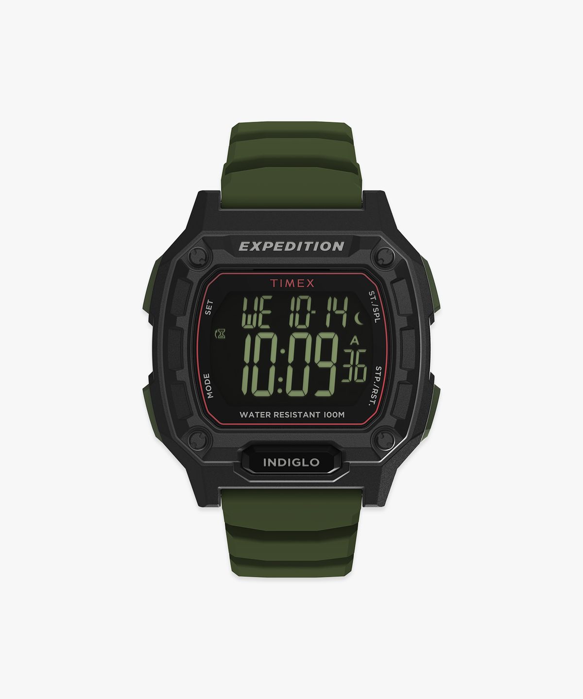 타이맥스(TIMEX) 익스페디션 릿지 실리콘 스트랩 밀리터리시계 43mm