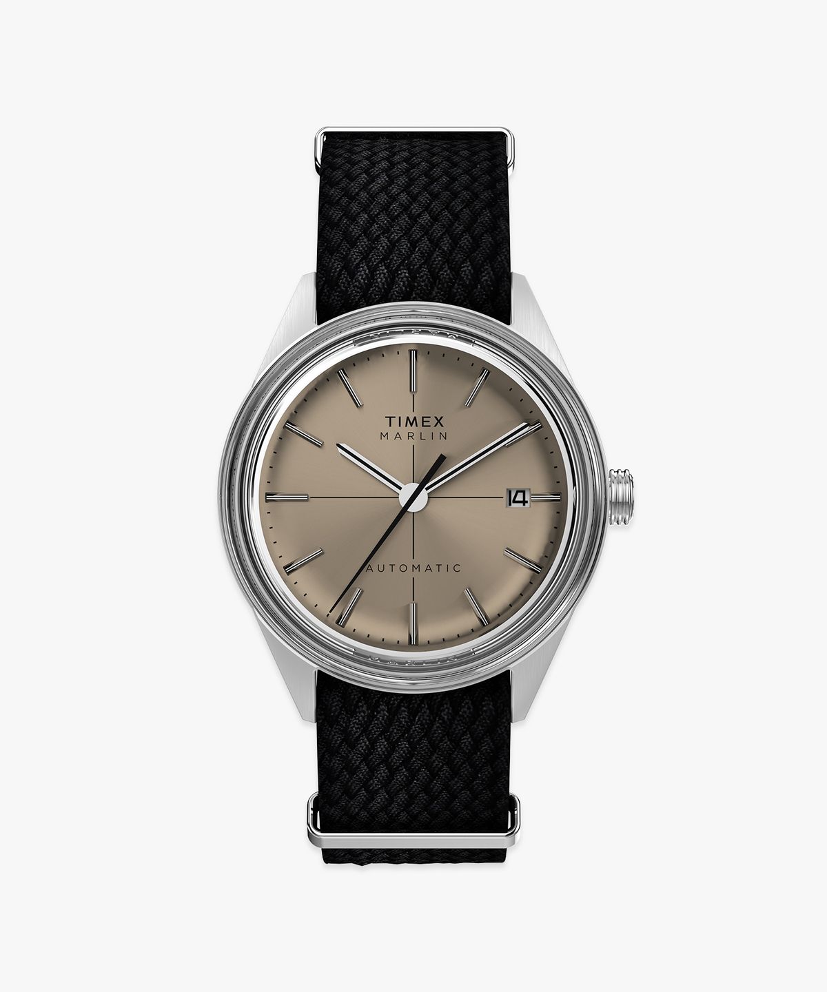 타이맥스(TIMEX) 멀린 젯 오토매틱 셀프와인딩 아날로그 손목시계 38mm