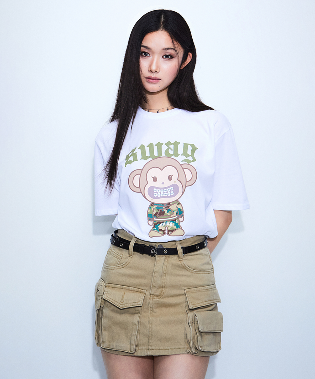 스파오(SPAO) [마이페이브아카이브] 반팔 티셔츠(White)_SPRLG37U29