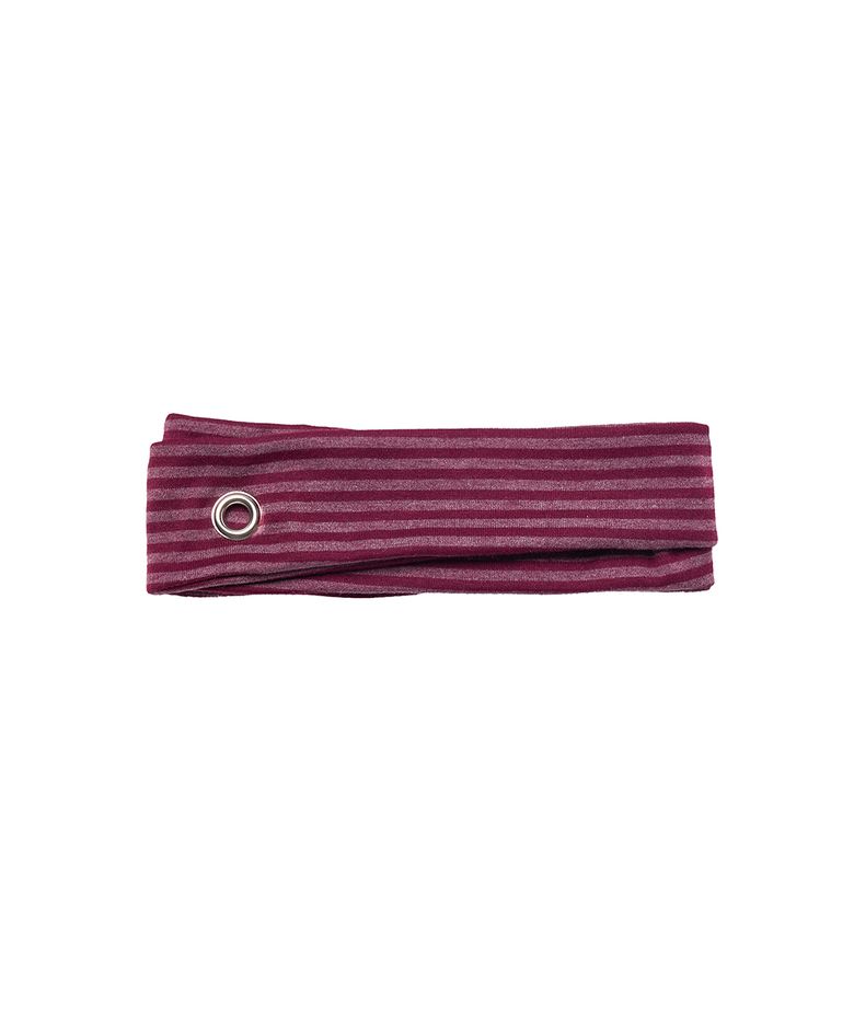 Double Stripe Hairband - Red