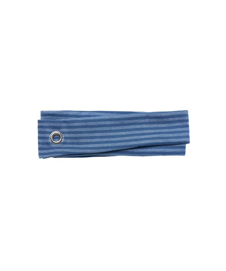 Double Stripe Hairband - Blue