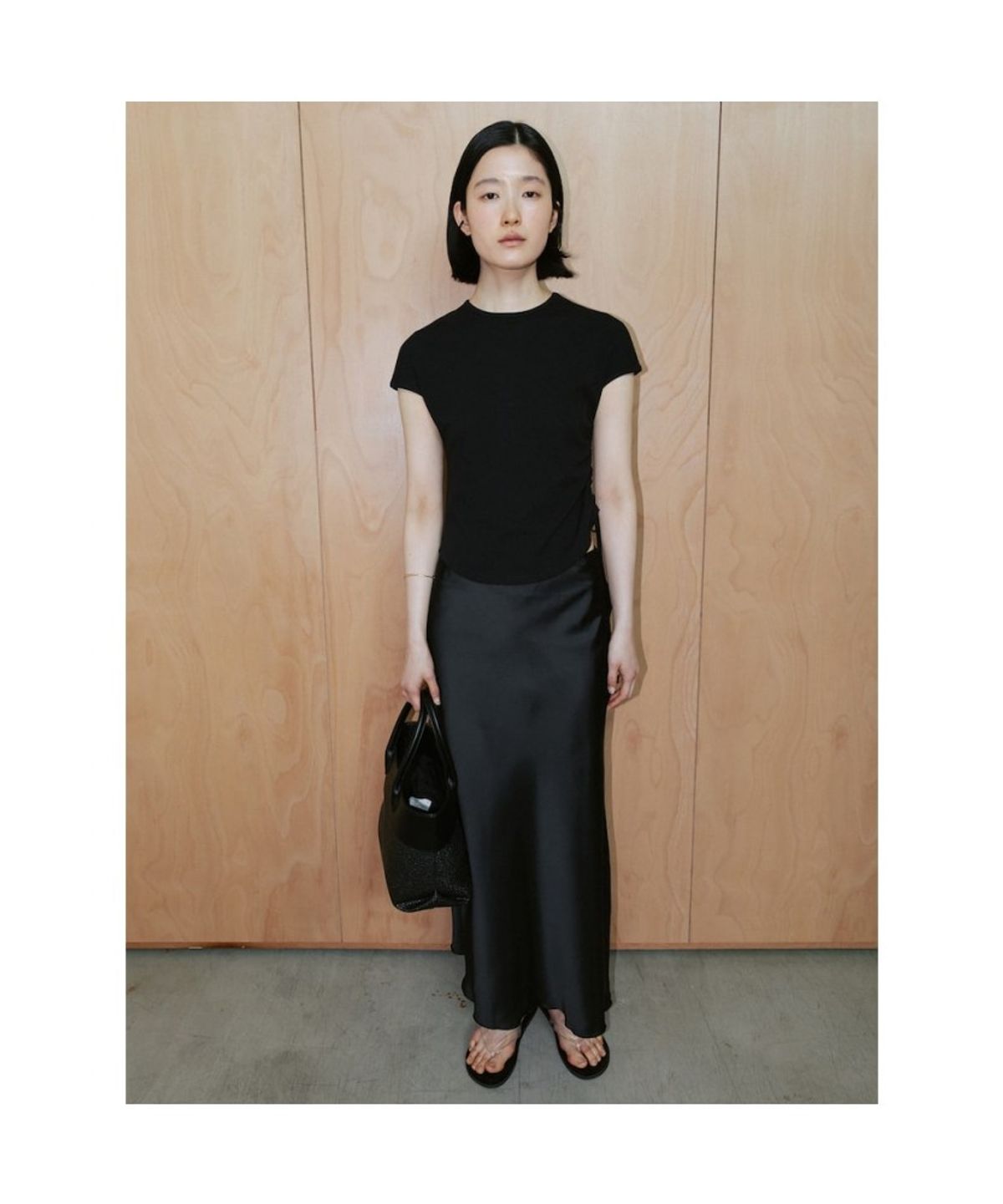 디애퍼처(THE APERTURE) Senago String Top  Black (TA6442A035)