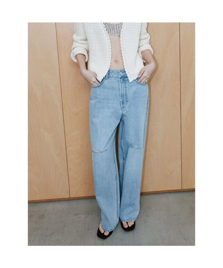 90s Destroyed Denim Pants  Blue (TA6421A03P)