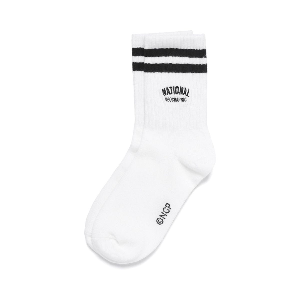 내셔널지오그래픽 키즈(NATIONAL GEOGRAPHIC KIDS) K265KSO040 크루 삭스 WHITE