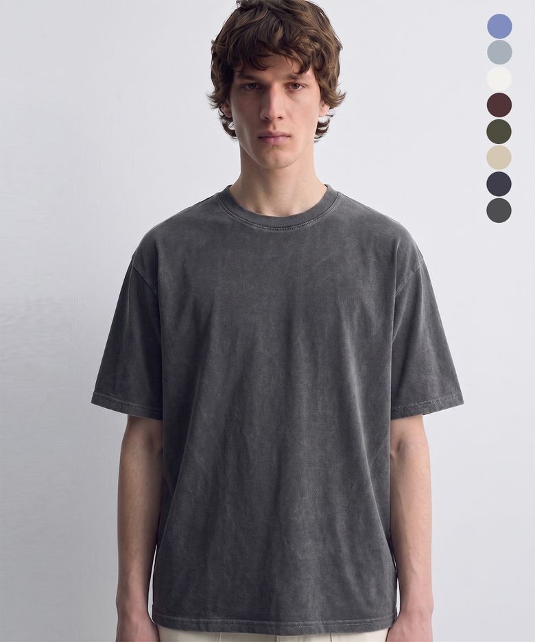 Pigment Dyed Relaxed Over-fit T-shirt