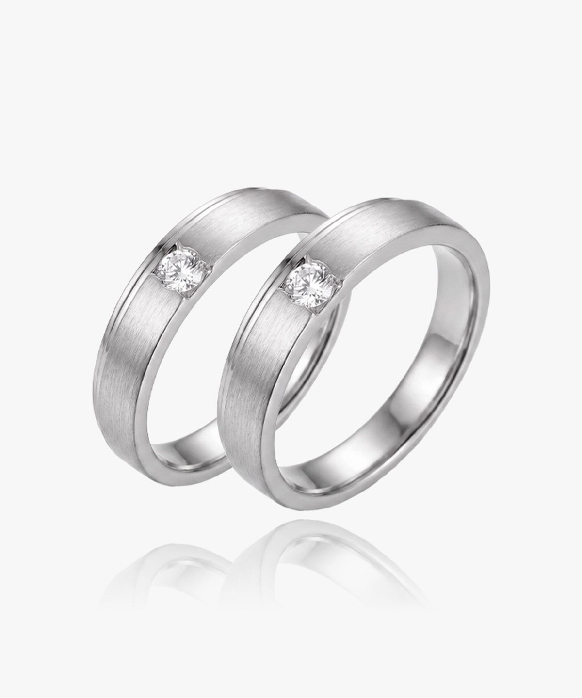 엘렌쥬얼리(HELENE JEWELRY) 실버 Silver 925 베네딕트 커플 링 은 반지
