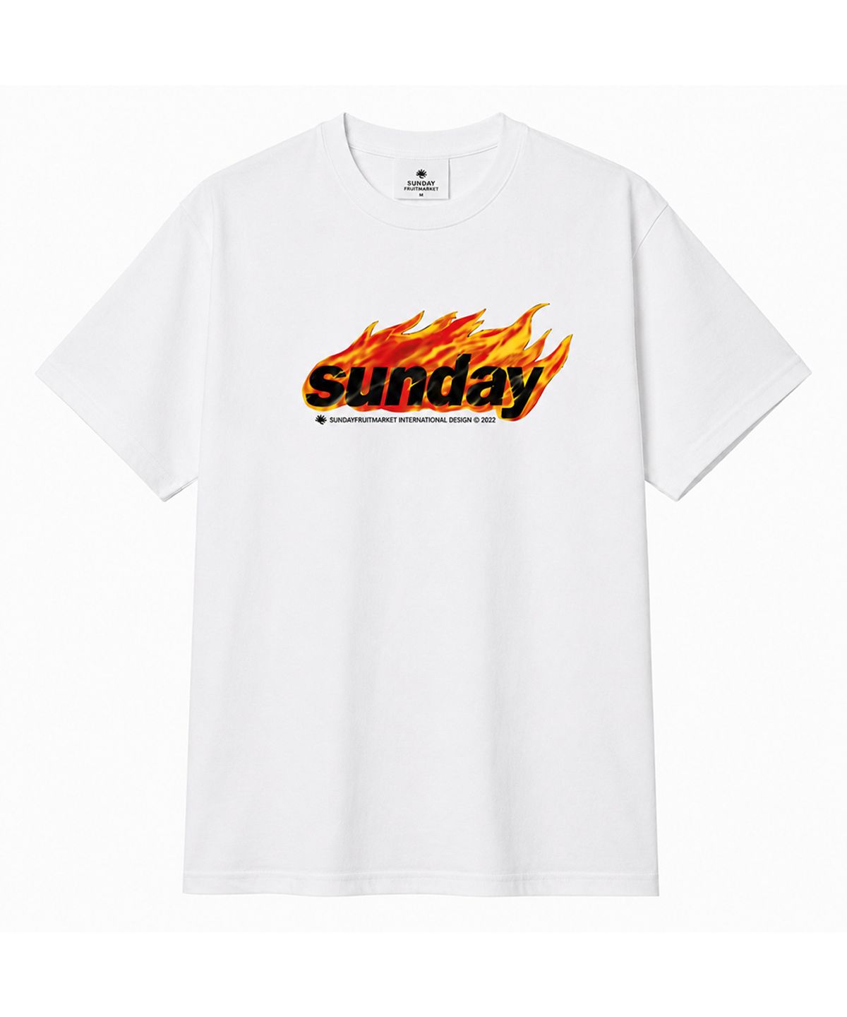 선데이후르츠마켓(SUNDAY FRUIT MARKET) FIRE TEE IVORY