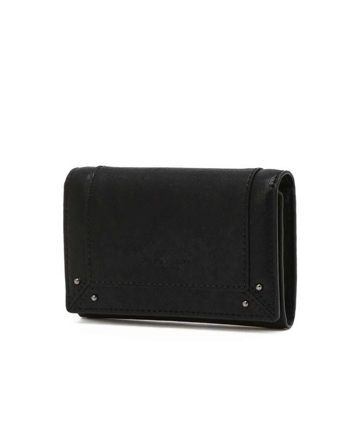 질스튜어트 맨 액세서리(JILLSTUART MEN ACC) 블랙 음각로고 소가죽 카드지갑 JUHO6F703BK