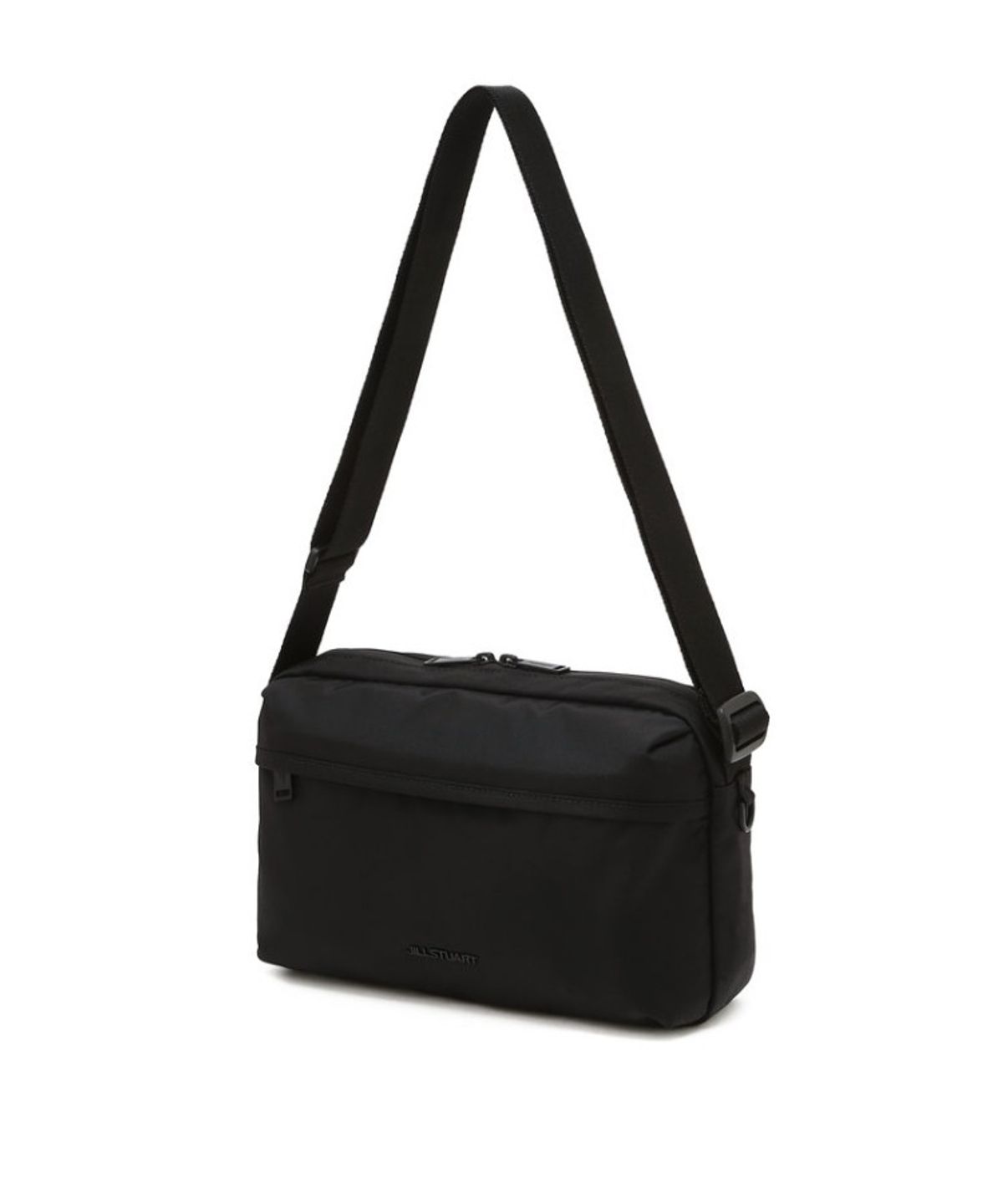 질스튜어트 맨 액세서리(JILLSTUART MEN ACC) [브룩스] 로고장식 나일론 크로스백 블랙 JUBA6F533BK