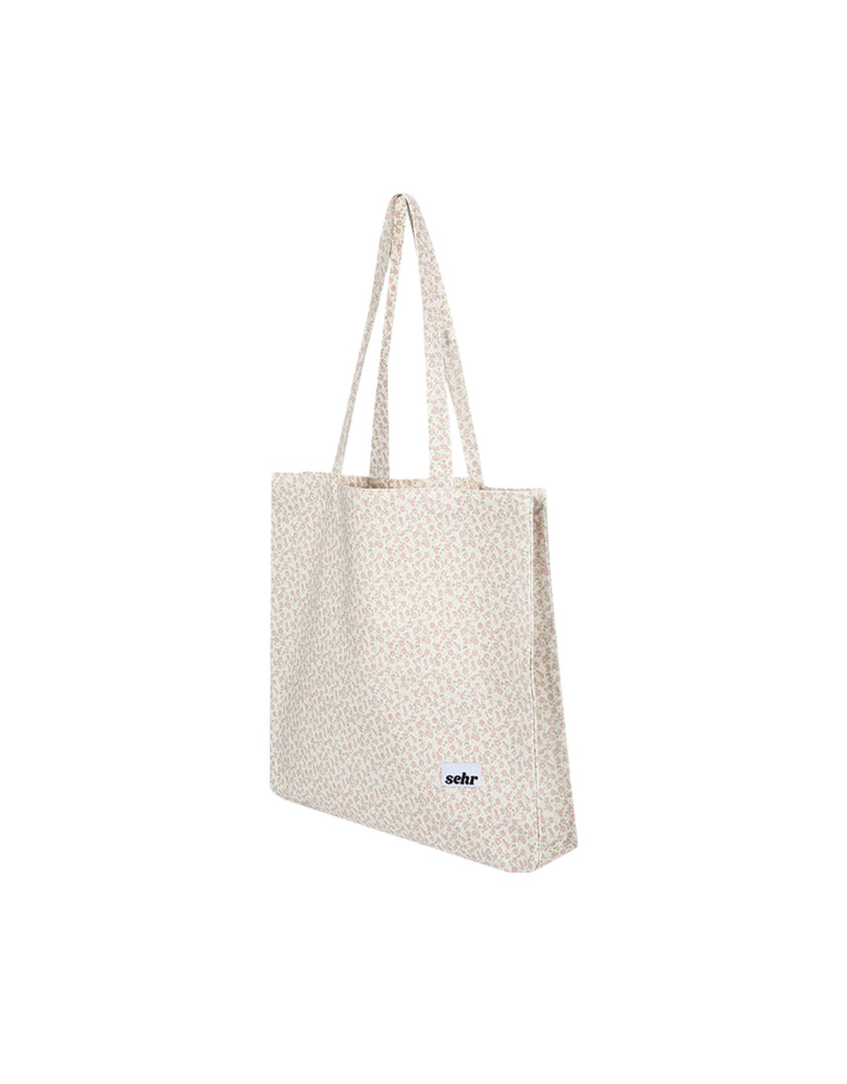 세르(SEHR) Cotton Flower Big Bag (Light Pink)