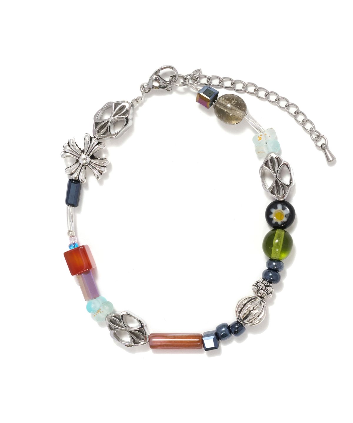 논타입(NONTYPE) SYMBOL CANDY CORE BRACELET (SILVER)