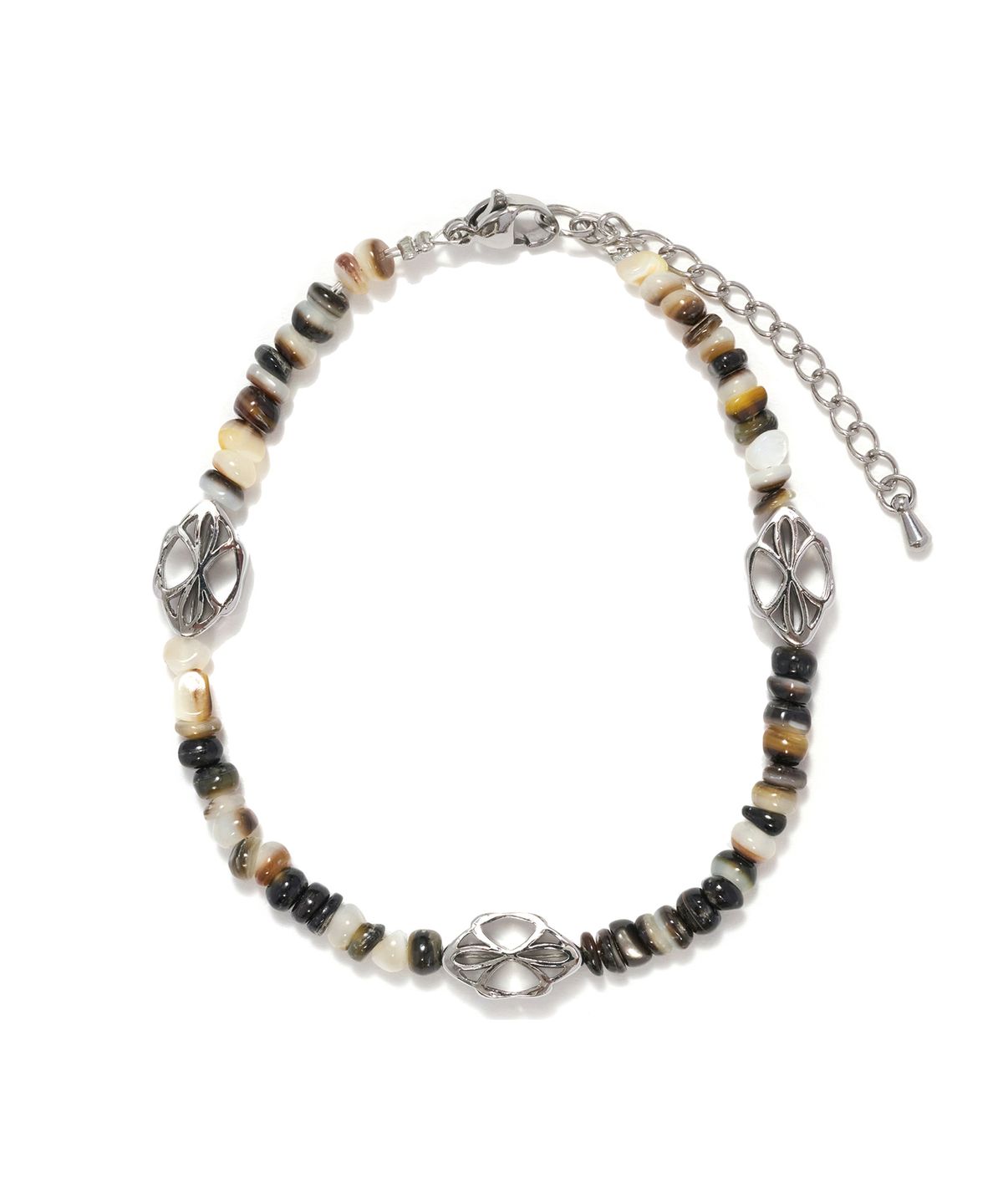 논타입(NONTYPE) SYMBOL BLACK ORBIT BRACELET (BLACK)