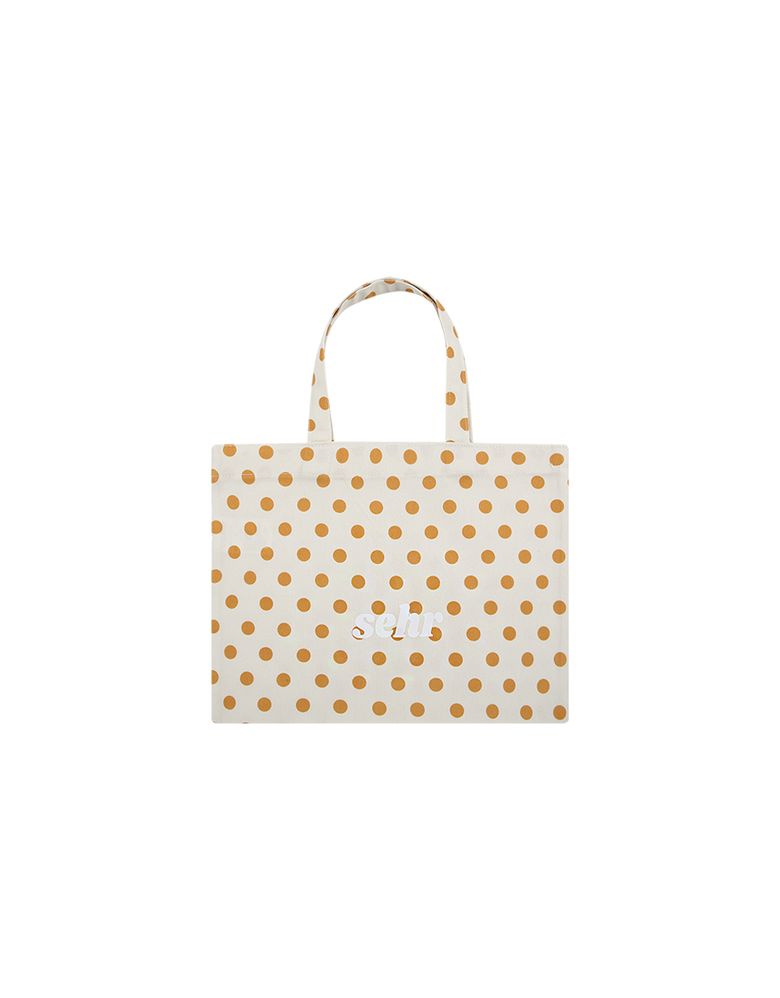 Dot Mini Tote Bag (Orange)