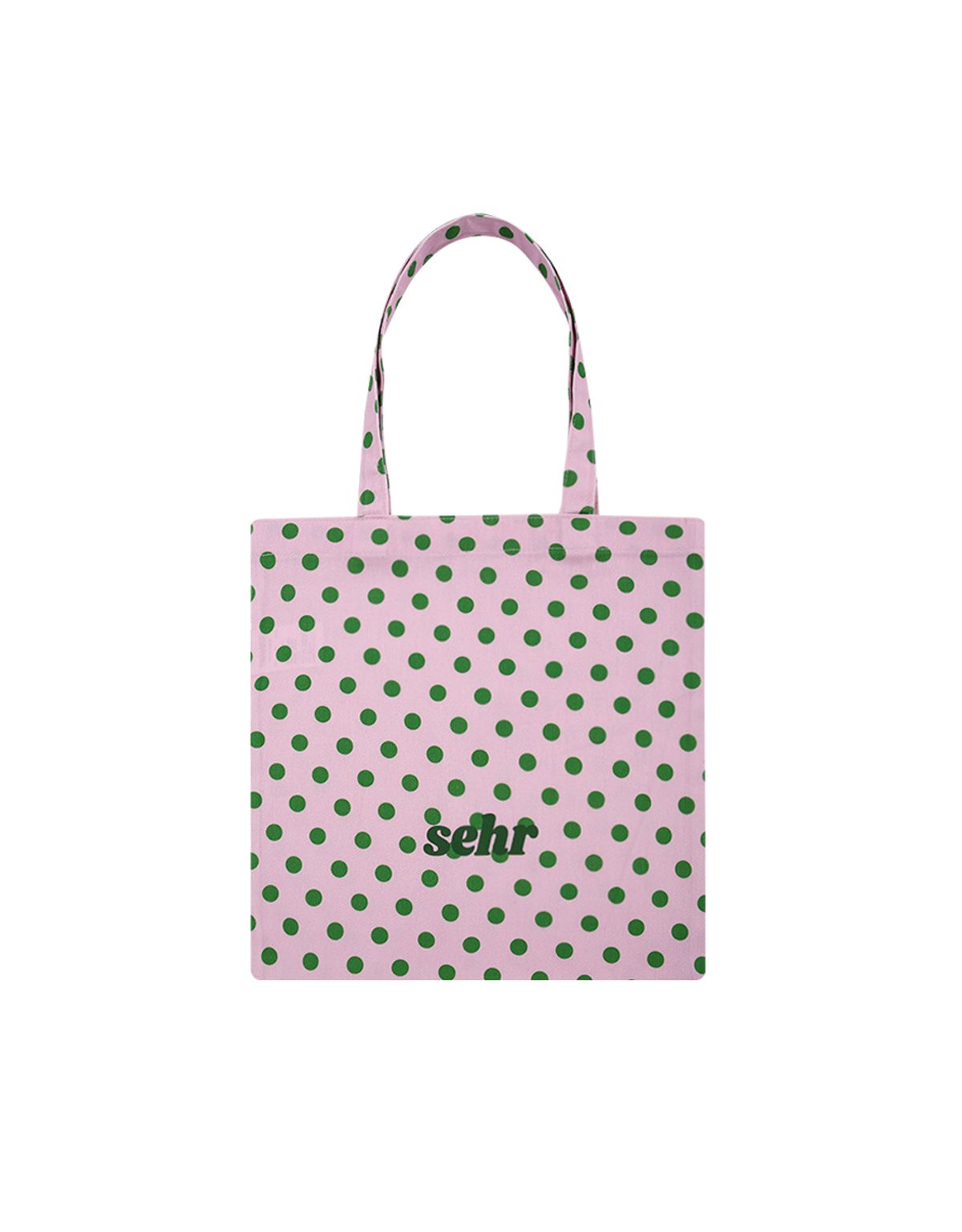 세르(SEHR) Dot Middle Tote Bag (Pink)