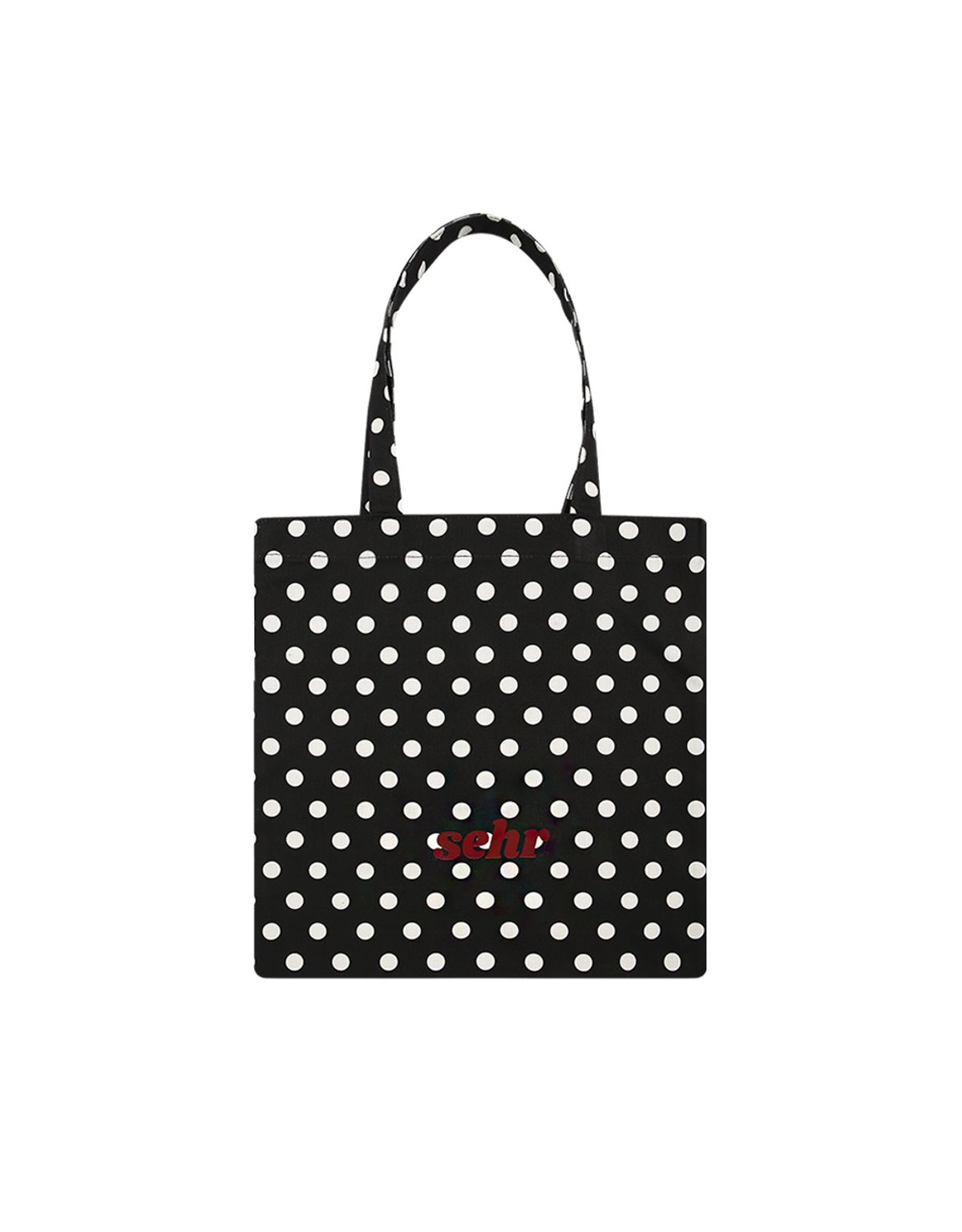 세르(SEHR) Dot Middle Tote Bag (Black)
