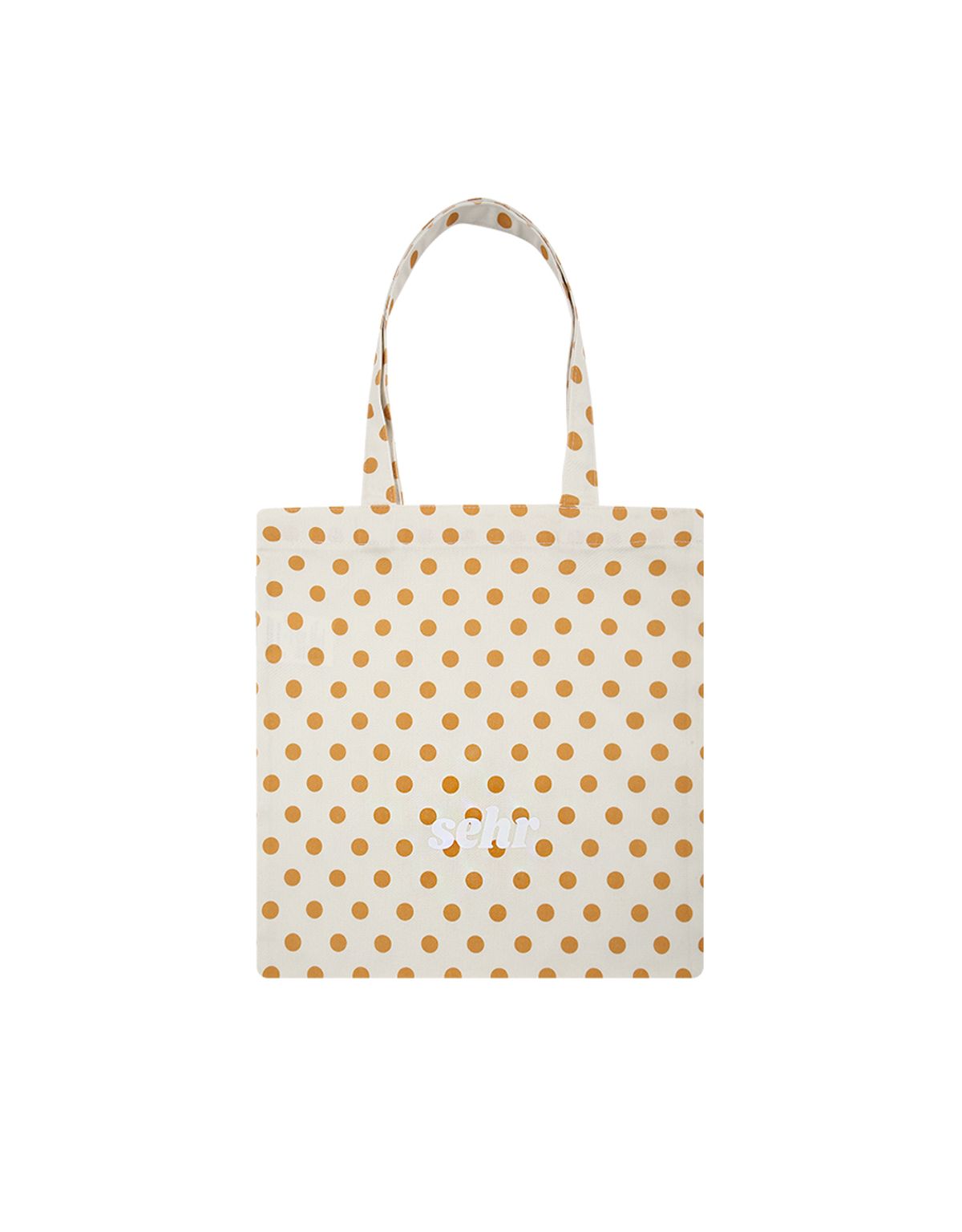 세르(SEHR) Dot Middle Tote Bag (Orange)