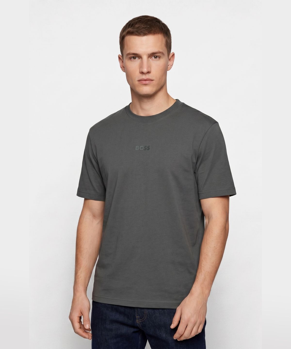 보스(BOSS) Tee 10 반팔 티셔츠 오버핏 50519368_071