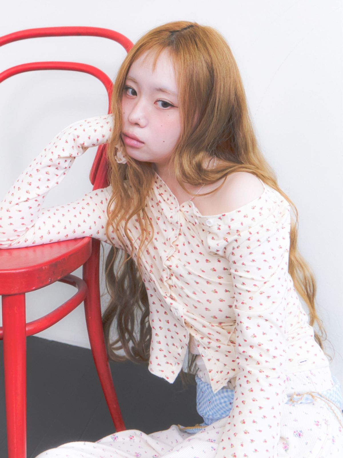 구름킴(GULEMKIM) Sugar flower cream roll twist clothes