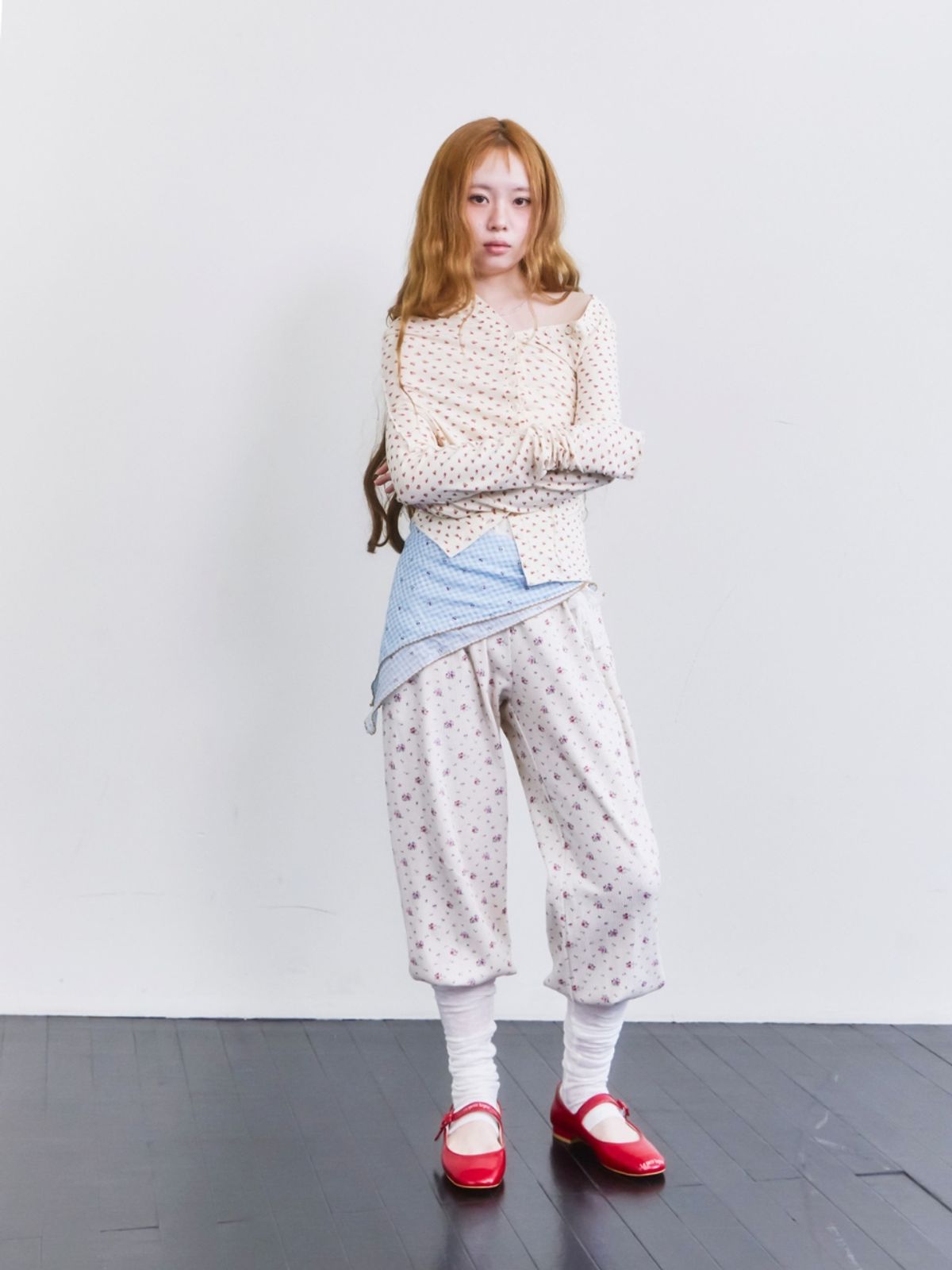 구름킴(GULEMKIM) Sweet and glutinous ballet lantern stepping pants