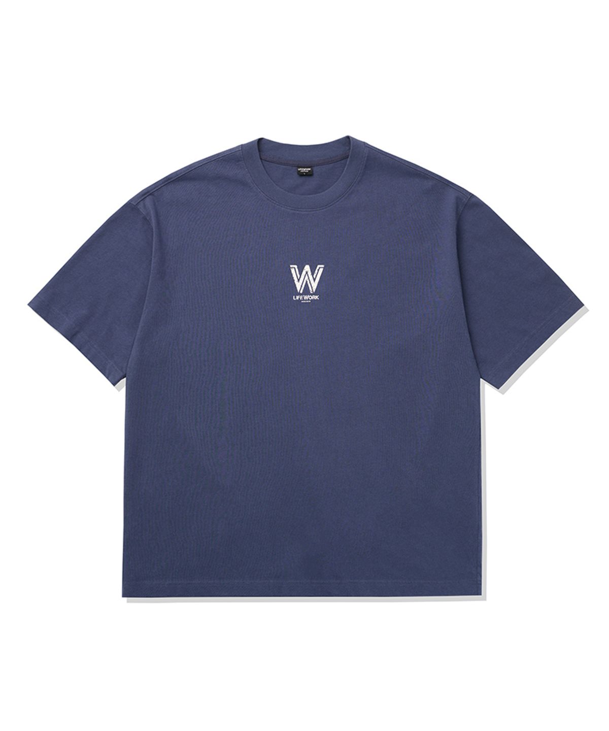 라이프워크 키즈(LIFEWORK KIDS) 키즈) 빈티지 워싱 W로고 반팔 티셔츠