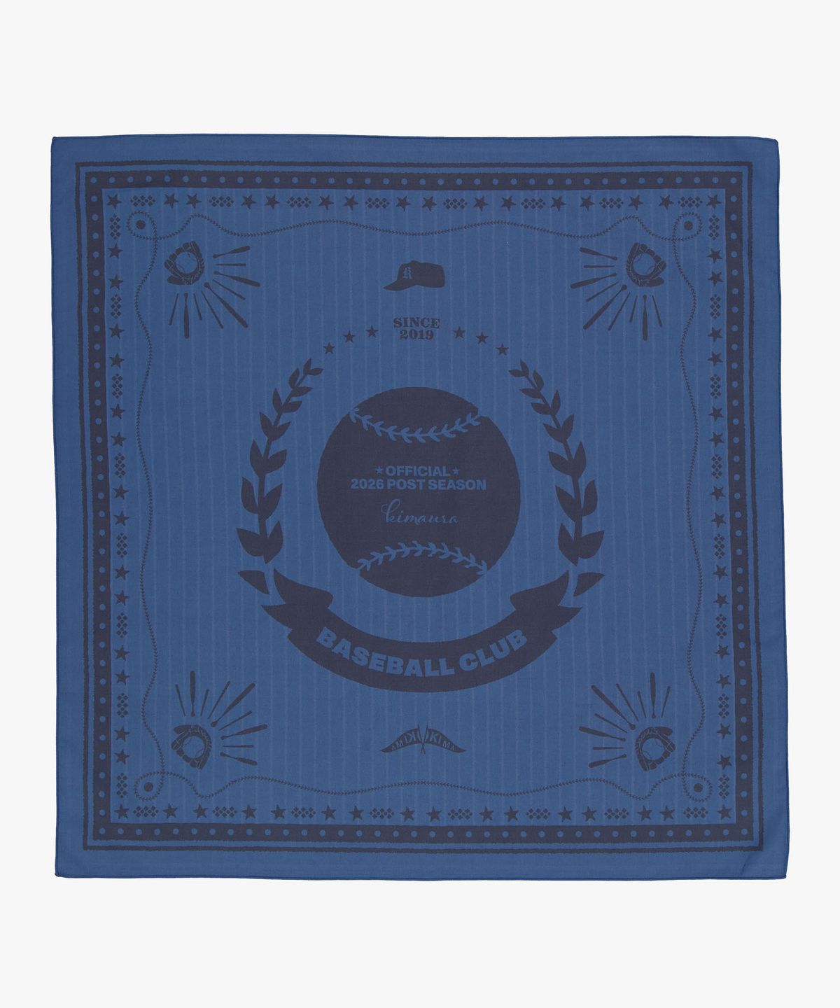 키마우라(KIMAURA) Ballpark Bandana (Navy)