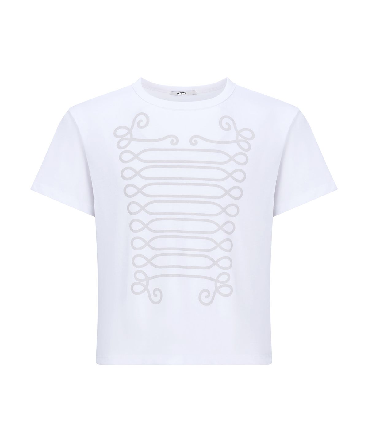 레씨토(LECYTO) Binary Hussar T-Shirt_[White]