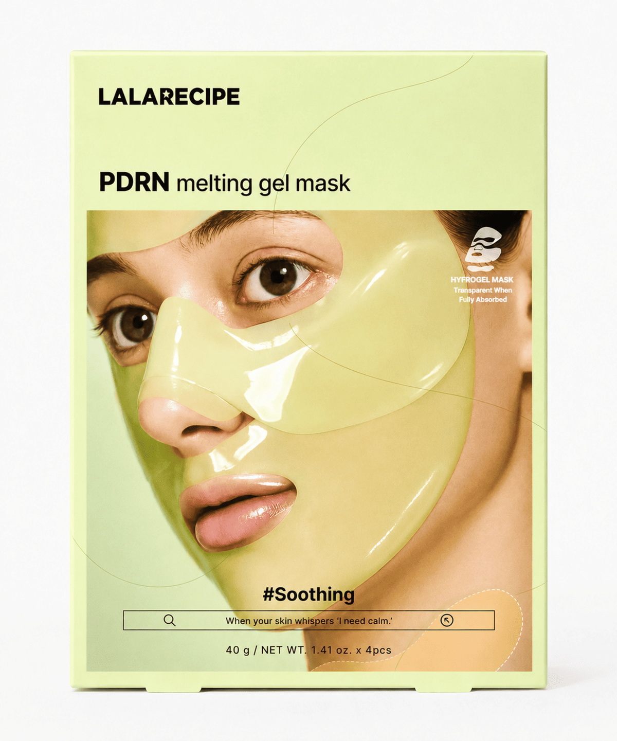 라라레서피(LALARECIPE) PDRN 멜팅겔 마스크 4매