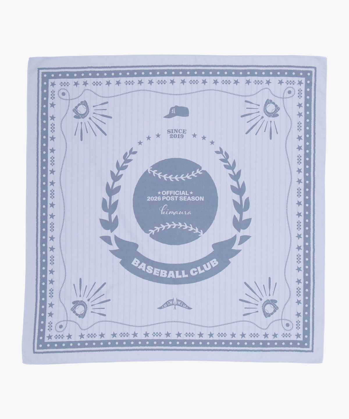 키마우라(KIMAURA) Ballpark Bandana (Sky Blue)