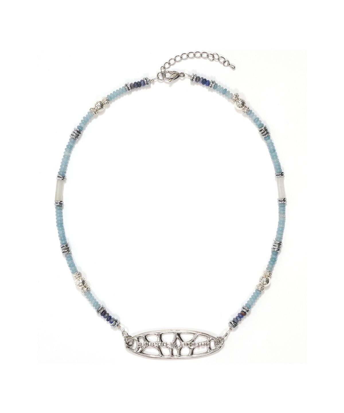 논타입(NONTYPE) SYMBOL DEEP SEA CORE NECKLACE (BLUE)
