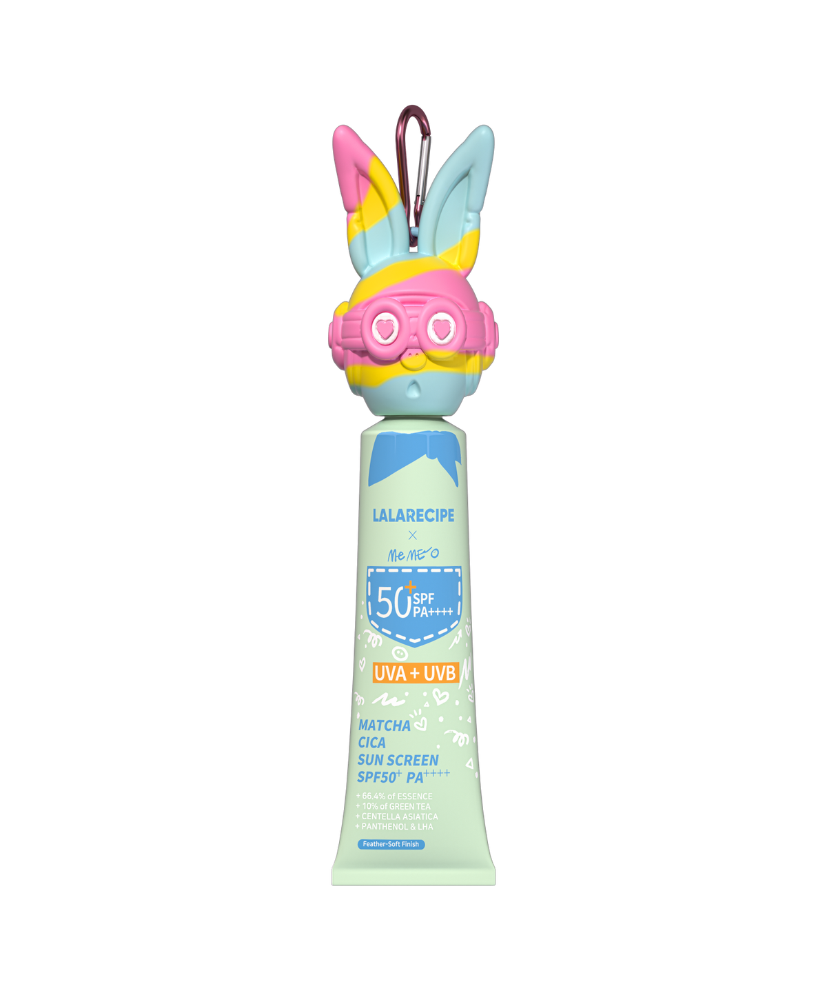 라라레서피(LALARECIPE) MeME 콜라보 한정판  말차 시카 선스크린 SPF50+, PA++++