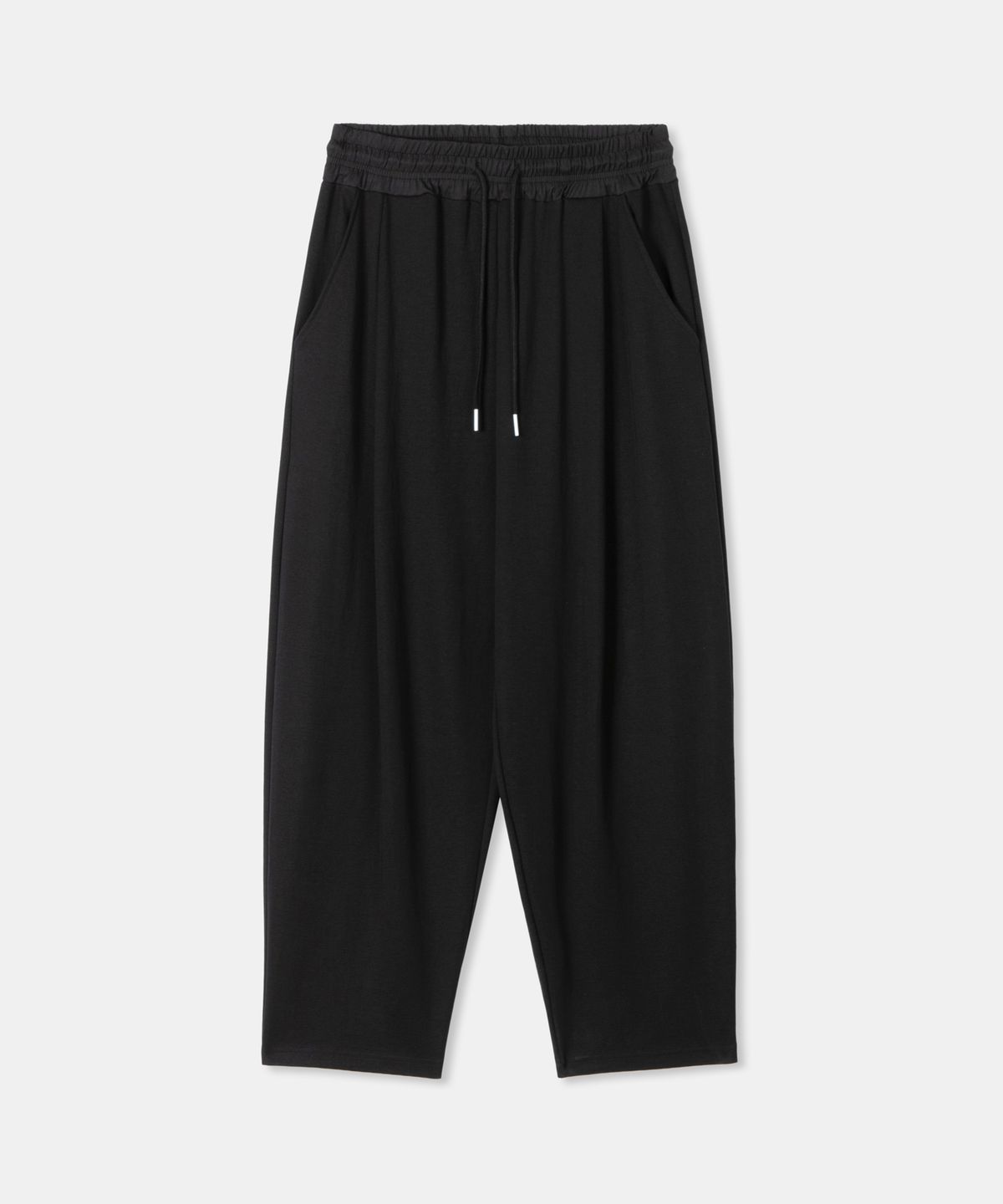 디앤드퀘스천(THEENDQUESTION) Relax tuck pants / BLACK