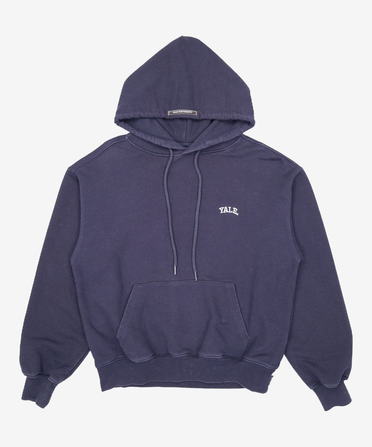 예일(YALE) [ONEMILE WEAR] SMALL ARCH HOODIE NAVY 1