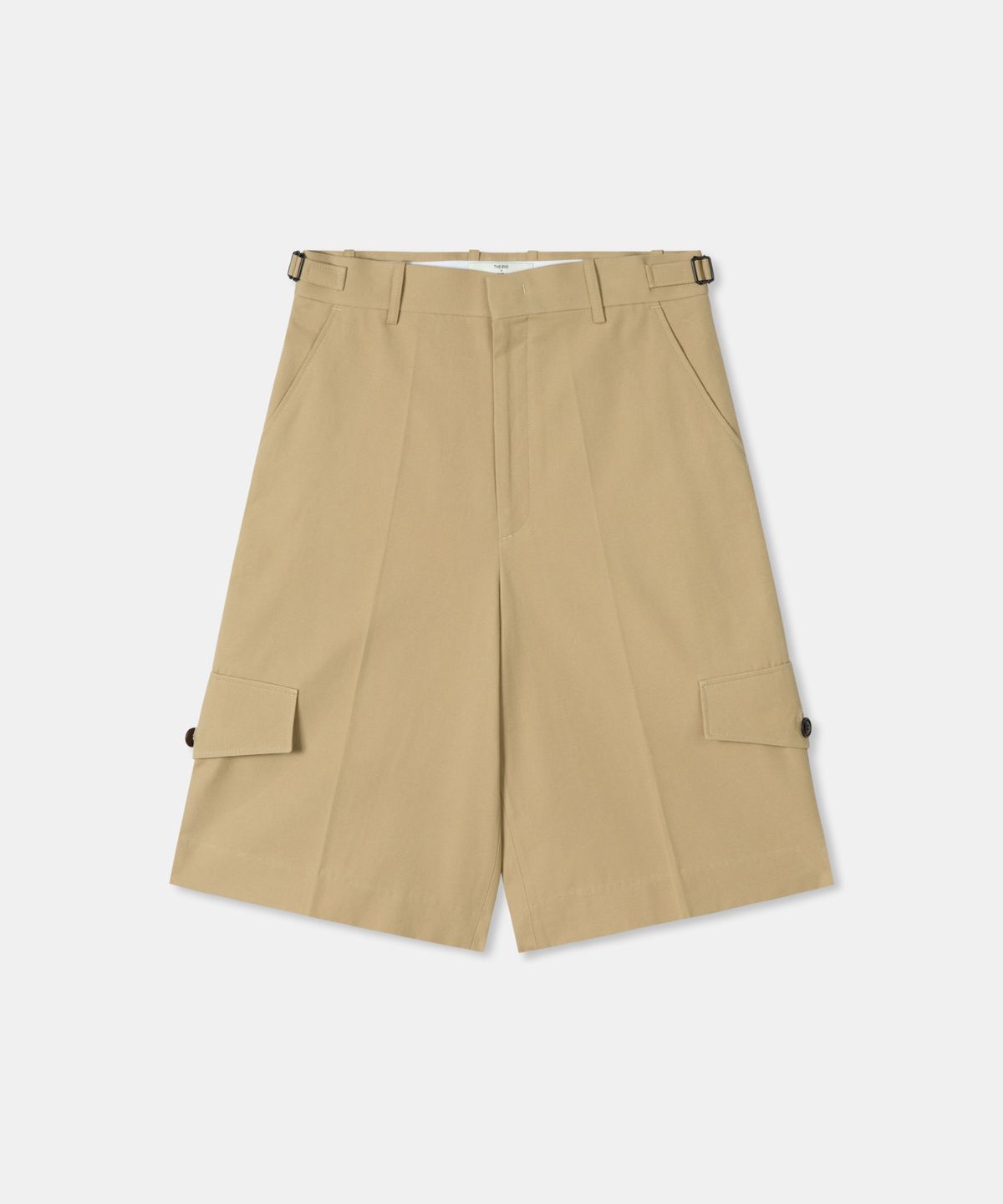 디앤드퀘스천(THEENDQUESTION) Oxford half pants / BEIGE