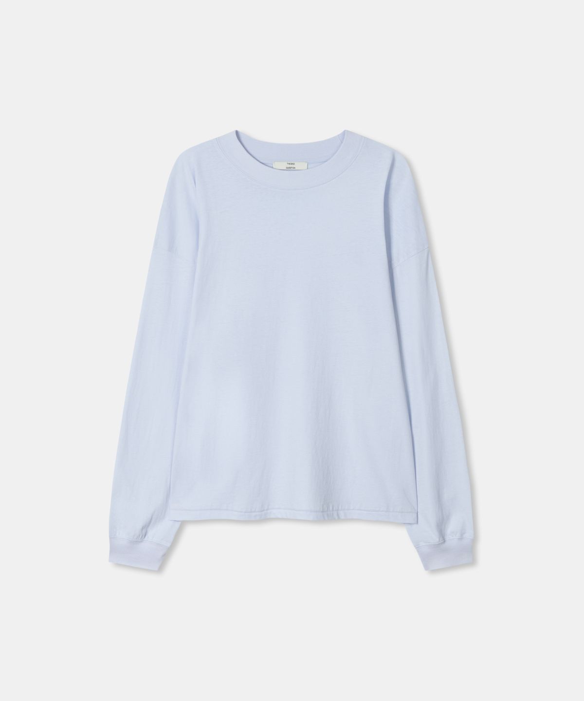 디앤드퀘스천(THEENDQUESTION) Bio-washed t-shirt / LIGHT BLUE