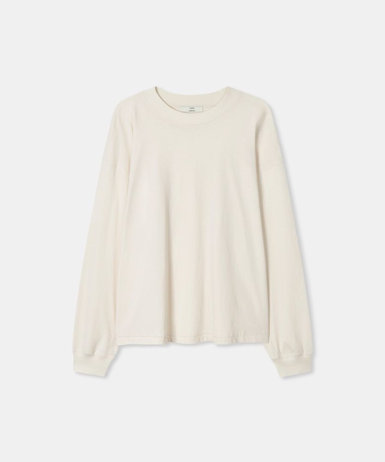 Bio-washed t-shirt / IVORY