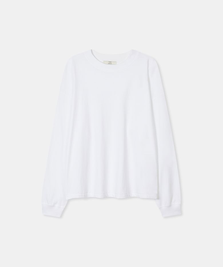 Bio-washed t-shirt / WHITE