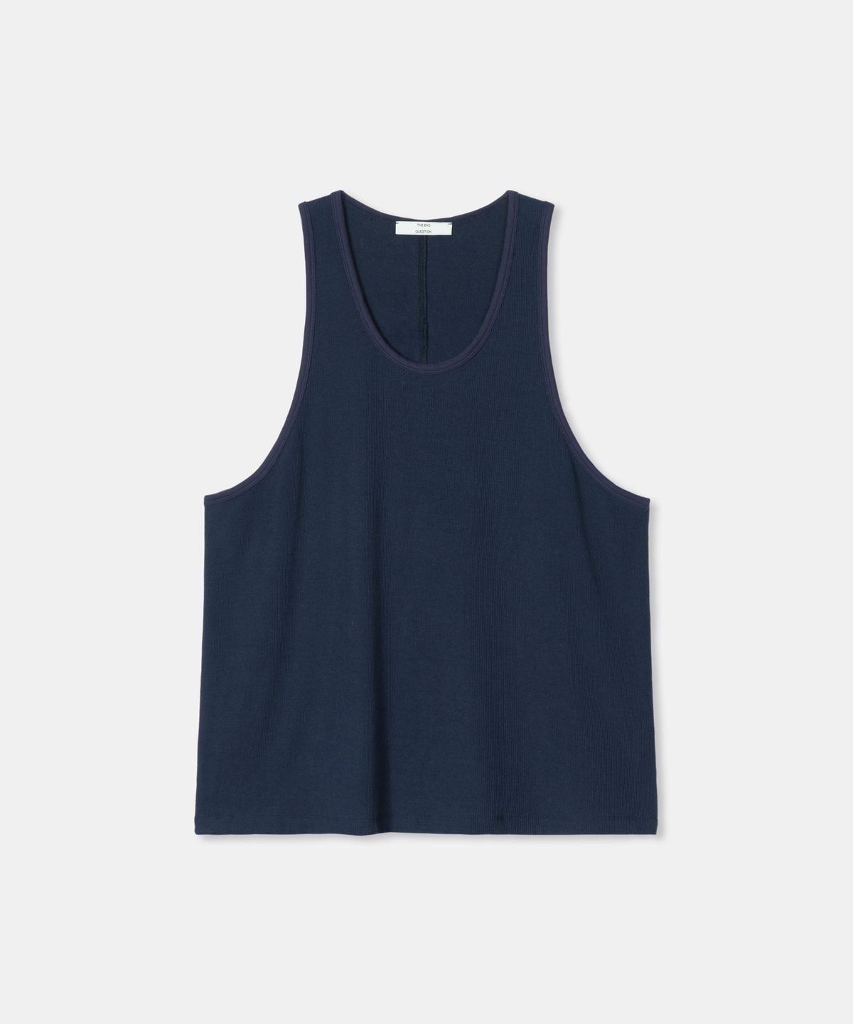 디앤드퀘스천(THEENDQUESTION) Loose sleeveless t-shirt / NAVY